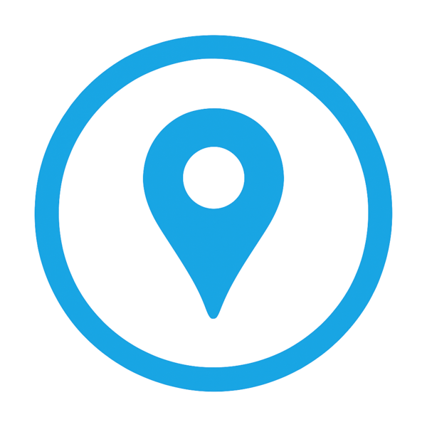 Standort Symbol im Kreis